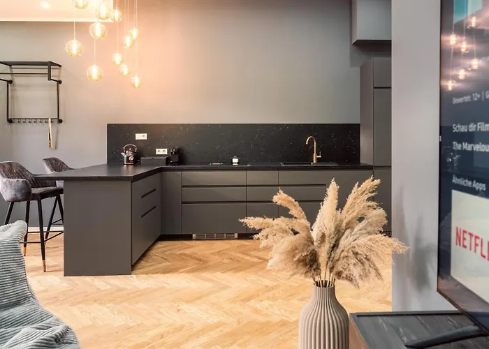 Apartment New Luxus I Two Kingbeds I Center *